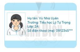 Làm thẻ thông tin cá nhân