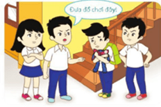 Tình huống 2: Bị bắt nộp đồ chơi