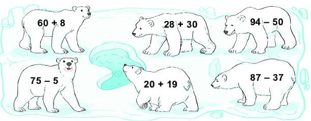 Bài 3 (trang 113 SGK Toán 2 tập 2)