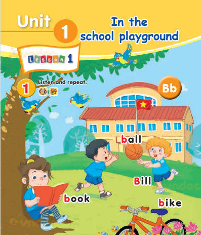 Tiếng Anh lớp 1 Unit 1 Lesson 1