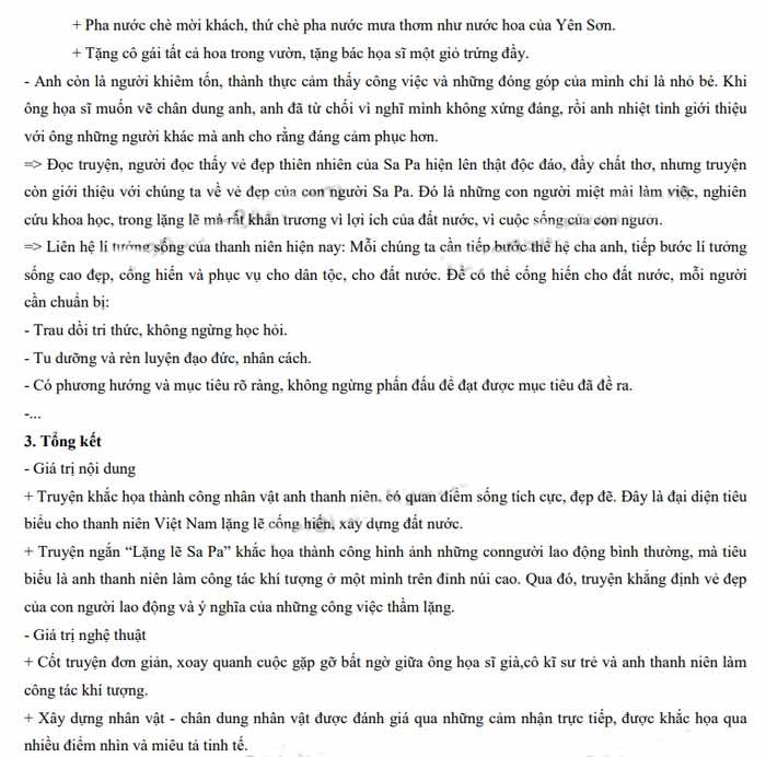 Đáp án đề vào lớp 10 môn Văn tỉnh Cao Bằng năm 2022