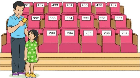 Bài tập 4. Trang 7 sgk toán 3 tập 1