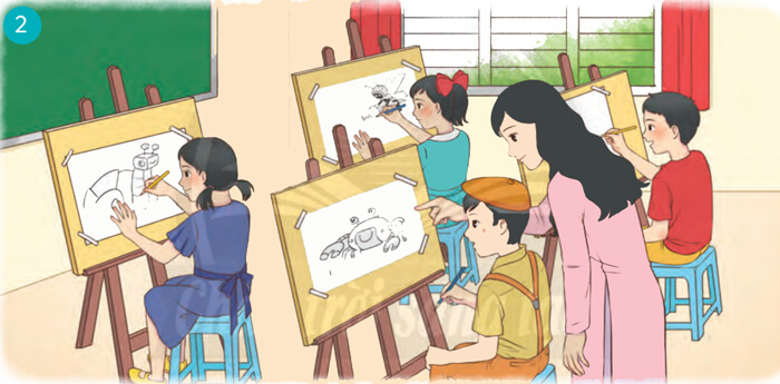 Bài 4: Ước mơ màu xanh