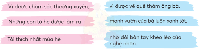 Bài 1: Ông ngoại