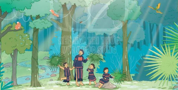 Bài 3: Cánh rừng trong nắng - Phần đọc