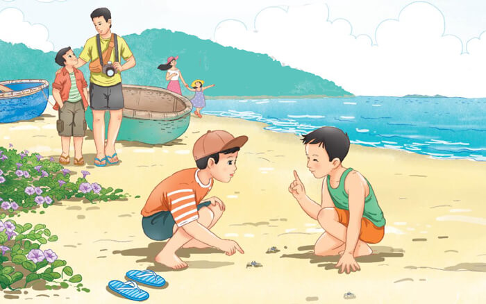 Bài 4: Lần đầu ra biển - Phần đọc