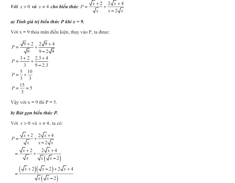 Đáp án Toán vào 10 Phú Thọ