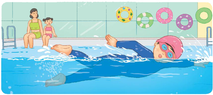 Bài 5: Nhật kí tập bơi - Phần đọc