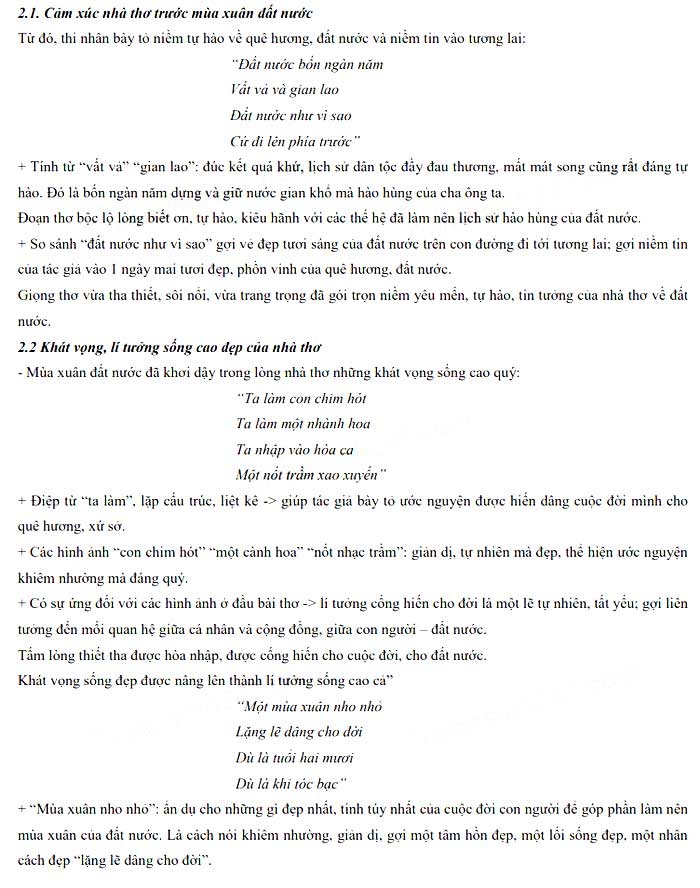 Đáp án đề thi tuyển sinh lớp 10 môn Văn tỉnh Tuyên Quang năm 2022