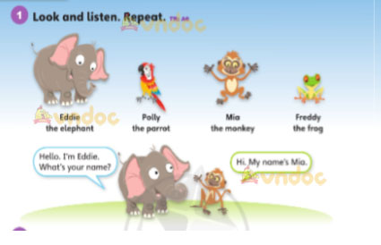 Tiếng Anh lớp 3 Unit 0 Lesson 3 Getting Started