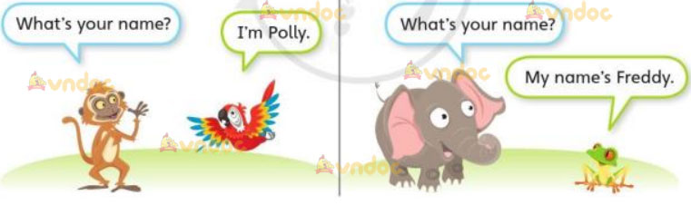 Tiếng Anh lớp 3 Unit 0 Lesson 3 Getting Started