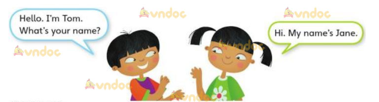 Tiếng Anh lớp 3 Unit 0 Lesson 3 Getting Started