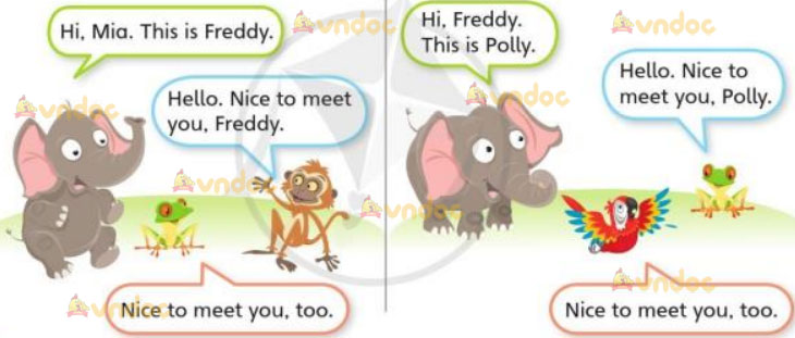 Tiếng Anh lớp 3 Unit 0 Lesson 4 Getting Started