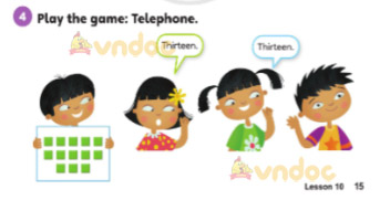 Tiếng Anh lớp 3 Unit 0 Lesson 10 Getting Started