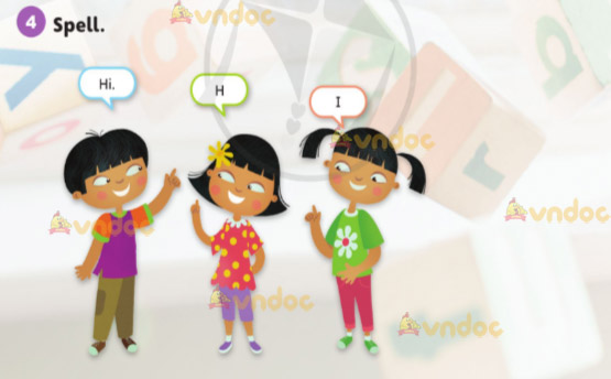 Tiếng Anh lớp 3 Unit 0 Lesson 7 Getting Started