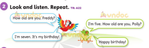 Tiếng Anh lớp 3 Unit 0 Lesson 9 Getting Started