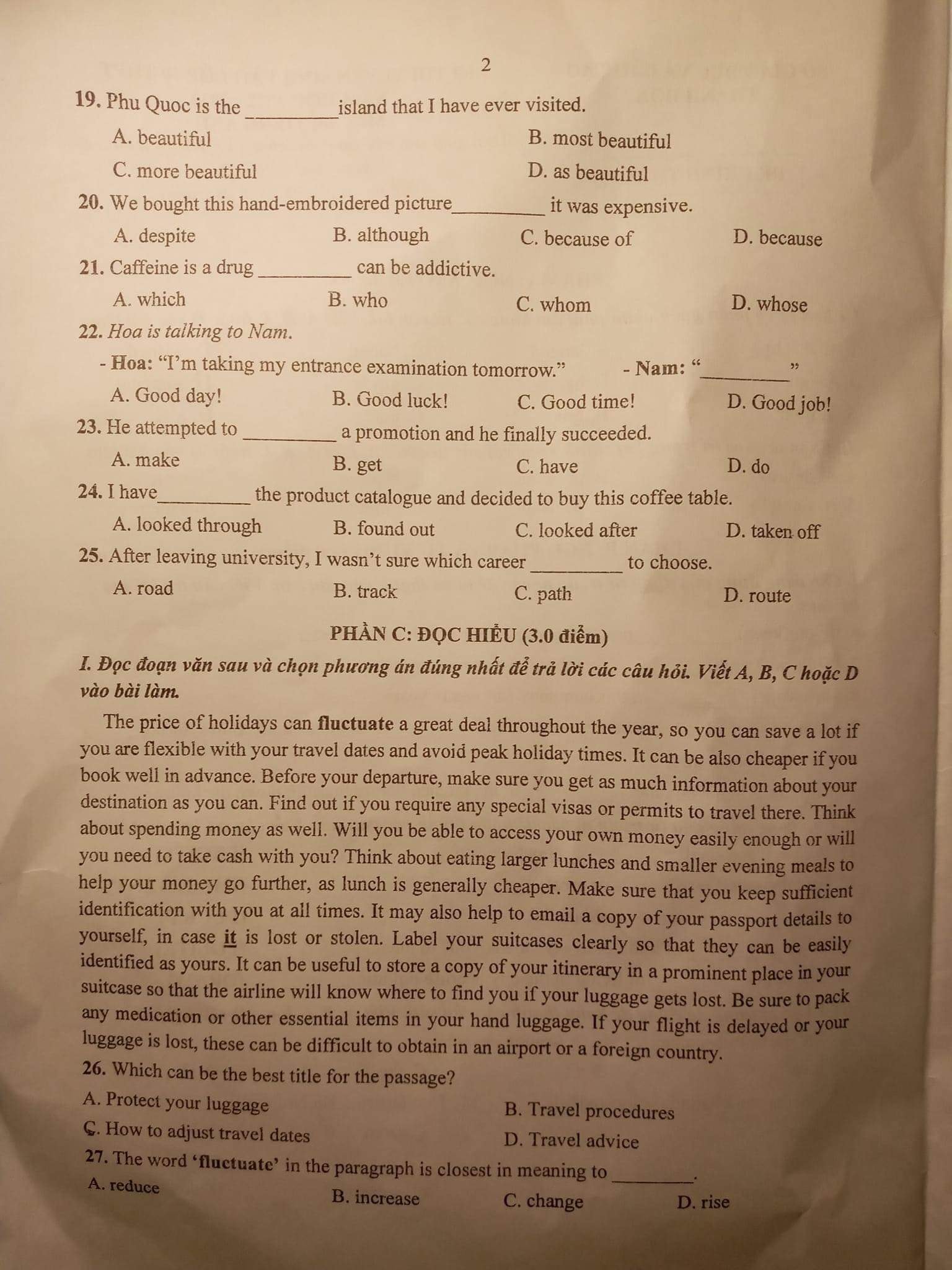 dap-an-de-thi-tuyen-sinh-lop-10-mon-anh-thanh-hoa-nam-2022