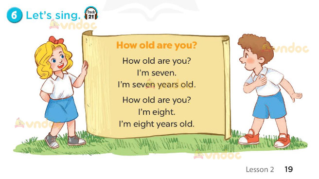 Tiếng Anh lớp 3 Unit 2 Lesson 2 Our names