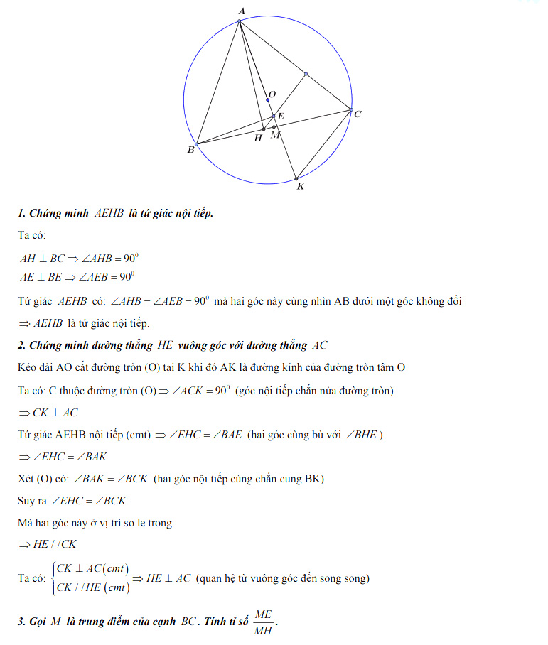 Đề Toán Thanh Hóa vào 10