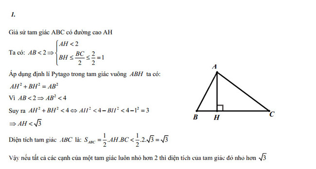 Đáp án đề thi vào lớp 10 môn Toán tỉnh Bắc Ninh 2022 câu 4