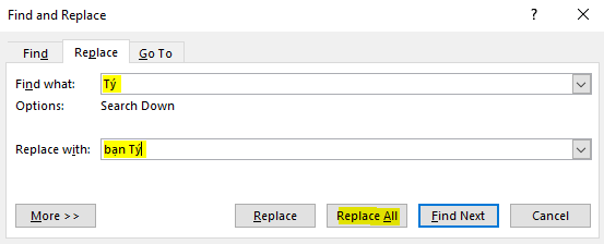 Chỉnh sửa văn bản