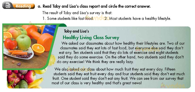 Tiếng Anh 7 Unit 2 Lesson 1