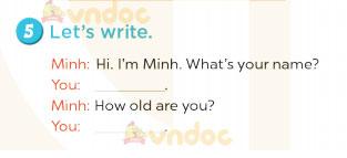 Tiếng Anh lớp 3 Unit 2 Lesson 3 Our names