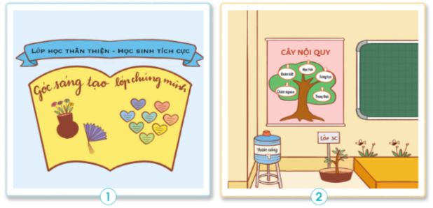 Xây dụng ý tưởng trang trí lớp học