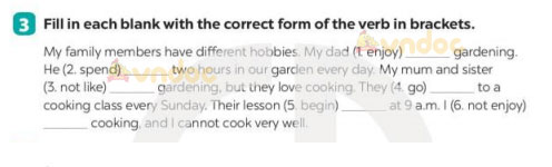 Unit 1 lớp 7 A Closer Look 2