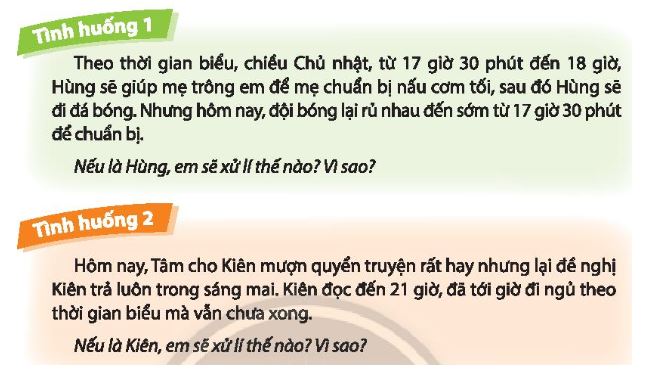 Hoạt động trải nghiệm lớp 3 Tuần 2 trang 9 Chân trời sáng tạo