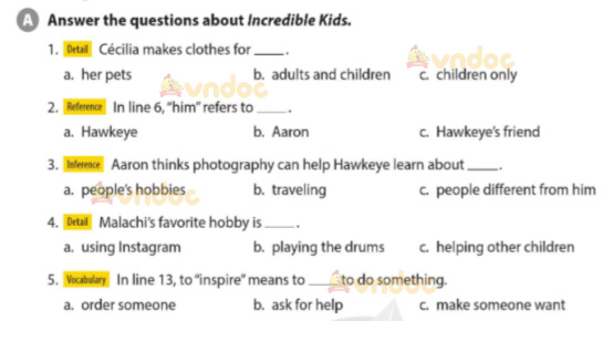 Tiếng Anh 7 Cánh Diều Unit 1 Comprehension