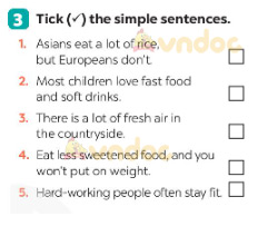 Tiếng Anh 7 Unit 2 Looking back