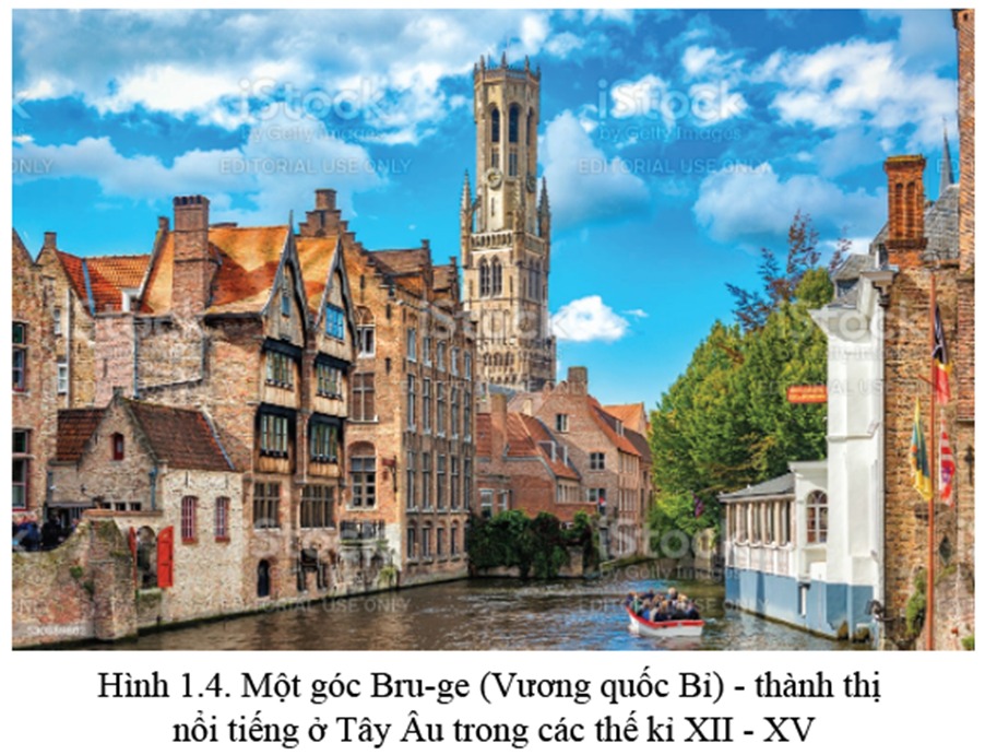 Đọc thông tin và quan sát và quan sát hình 1.4 hãy: Phân tích vai trò của thành thị