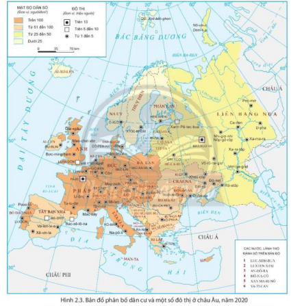 Quan sát hình 2.3 và dựa vào thông tin trong bài, em hãy