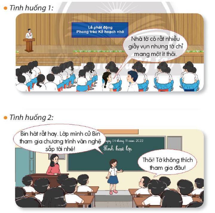 Đạo đức lớp 3 trang 26, 27 Luyện tập | Chân trời sáng tạo