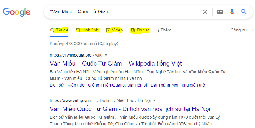 T&igrave;m kiếm văn miếu Quốc Tử Gi&aacute;m