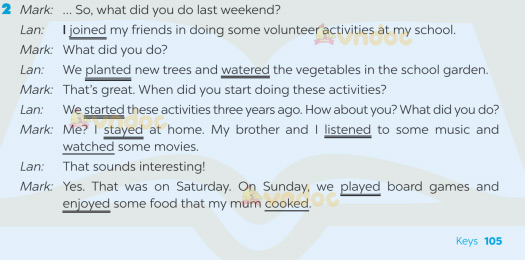 Giải SBT Tiếng Anh 7 Global Success Unit 3 Pronunciation