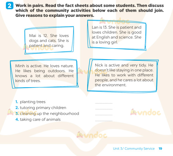 Giải SBT Tiếng Anh 7 Global Success Unit 3 Speaking