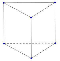 Tạo lập hình lăng trụ đứng tam giác với kích thước như Hình 9
