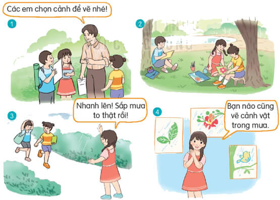 Bài 2: Mưa - Luyện tập