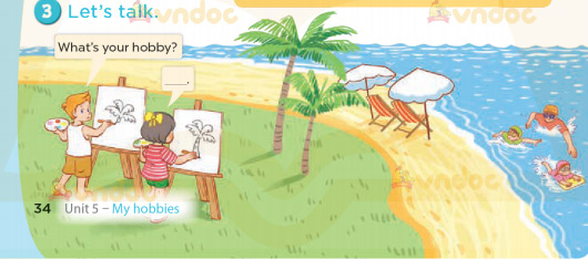 Tiếng Anh lớp 3 Unit 5 Lesson 1