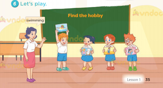 Tiếng Anh lớp 3 Unit 5 Lesson 1