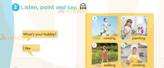 Tiếng Anh lớp 3 Unit 5 Lesson 2