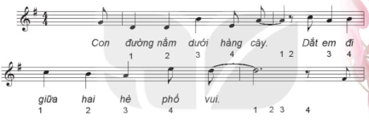 Hát: Con đường học trò SGK Âm nhạc 6 KNTT