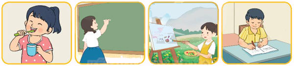 Bài 12: Tay trái và tay phải - Luyện tập