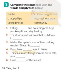 Tiếng Anh 7 Review 1 Language