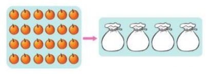 Toán lớp 3 trang 40, 41 Bảng chia 4 | Cánh diều