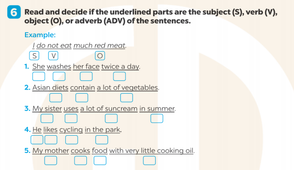 Giải SBT Tiếng Anh 7 Global Success Unit 2 Vocabulary & Grammar