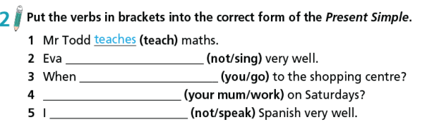 Tiếng Anh 7 Unit 1 Grammar
