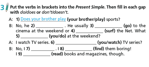 Tiếng Anh 7 Unit 1 Grammar